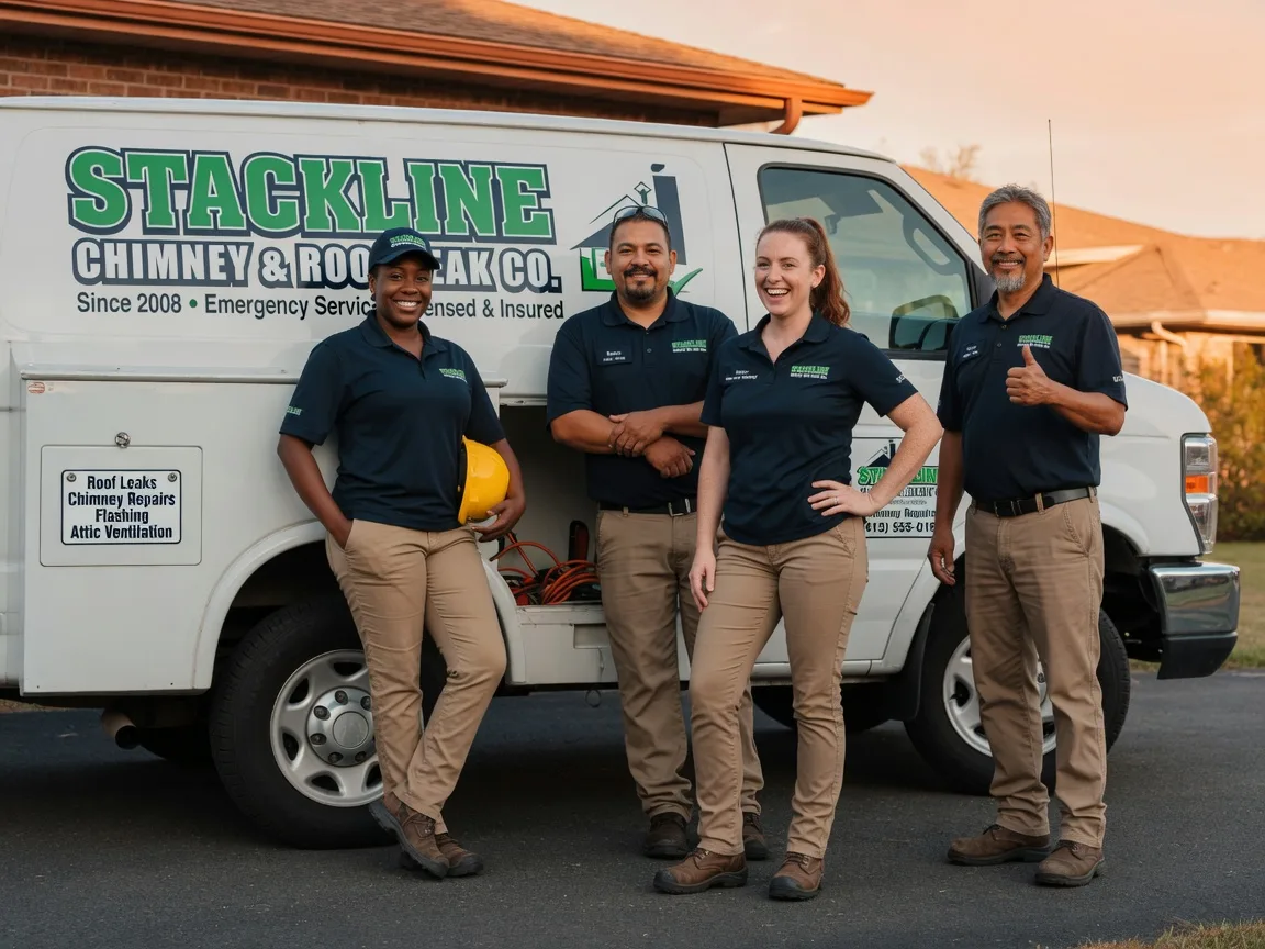 Chimney flashing repair company in Anmoore, WV